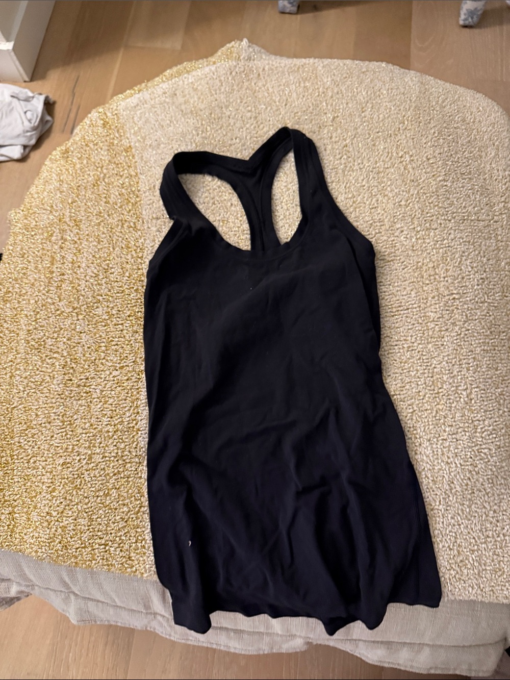 lululemon athletica Black Racerback Tank